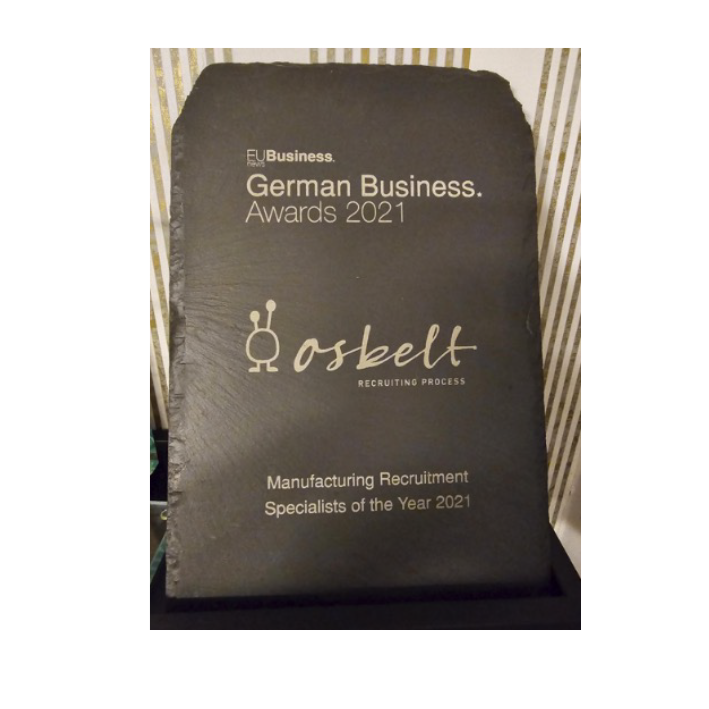 Award - Best Manufacturing Recruitment Firm 2022